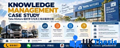 Tata Motors Knowledge Management Case Study范文：组织学习、员工培训与SECI Model案例分析