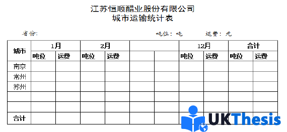 物流论文参考