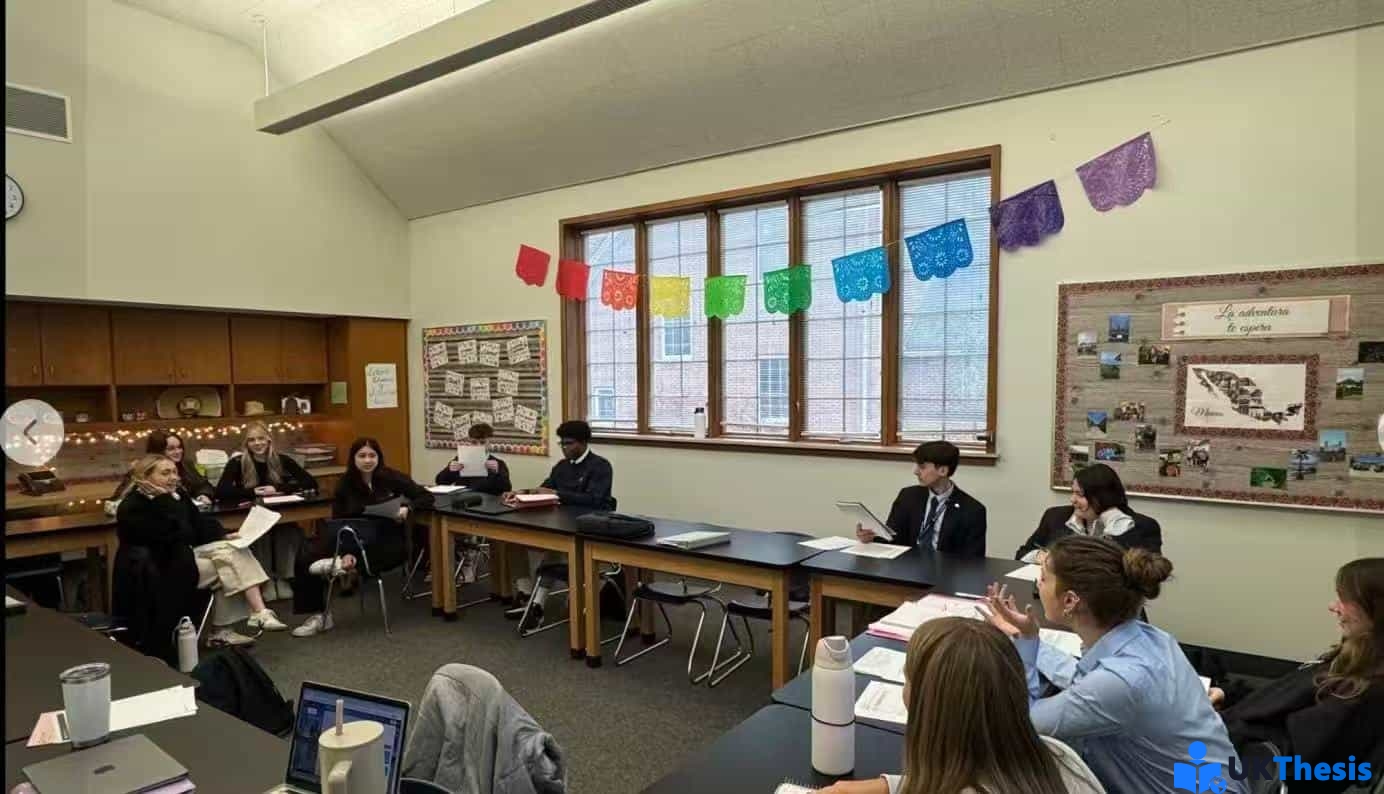 海外留学生正在进行课堂Seminar小组讨论,课后遇到难写的作业,找26年经验的优客网ukthesis提供专业的essay代写与assignment代写辅导,让学业更无忧。 海外留学生正在进行课堂Seminar小组讨论,课后遇到难写的作业,找26年经验的优客网ukthesis提供专业的essay代写与assignment代写辅导,让学业更无忧。