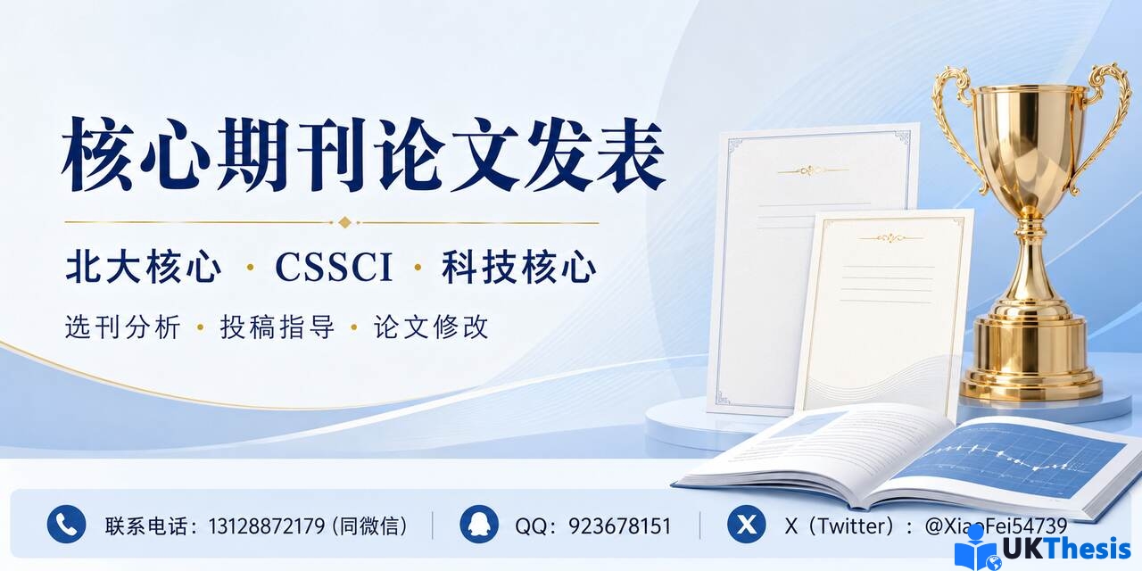 核心期刊论文发表