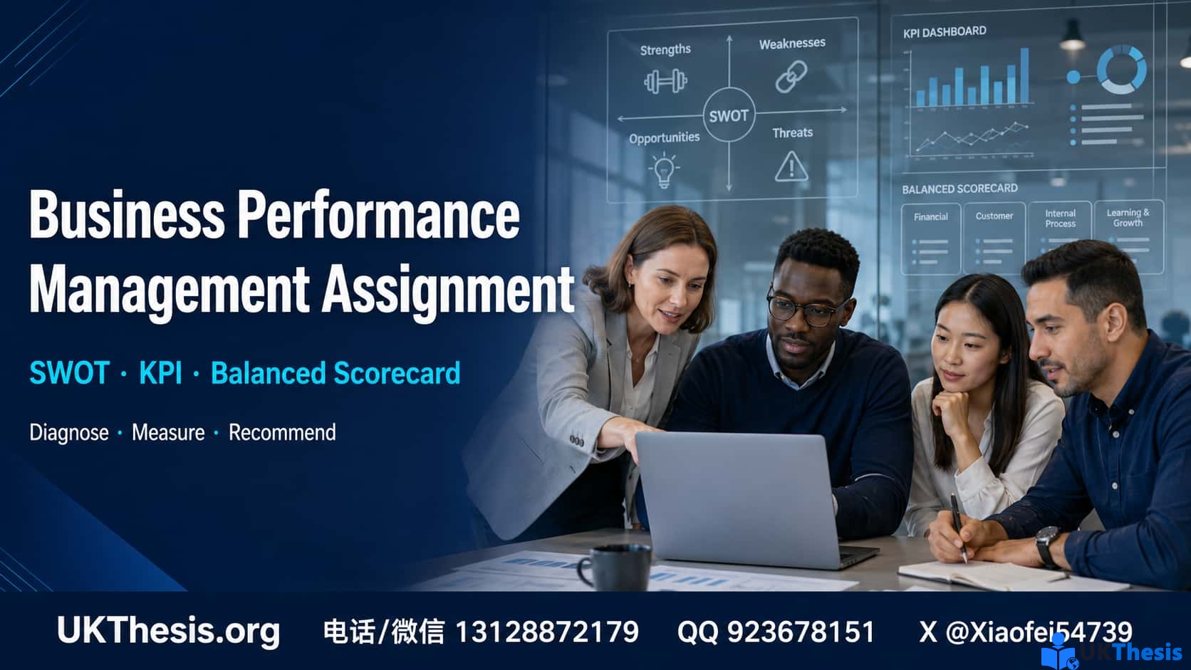 Business Performance Management Assignment写作：SWOT、KPI与Balanced Scorecard