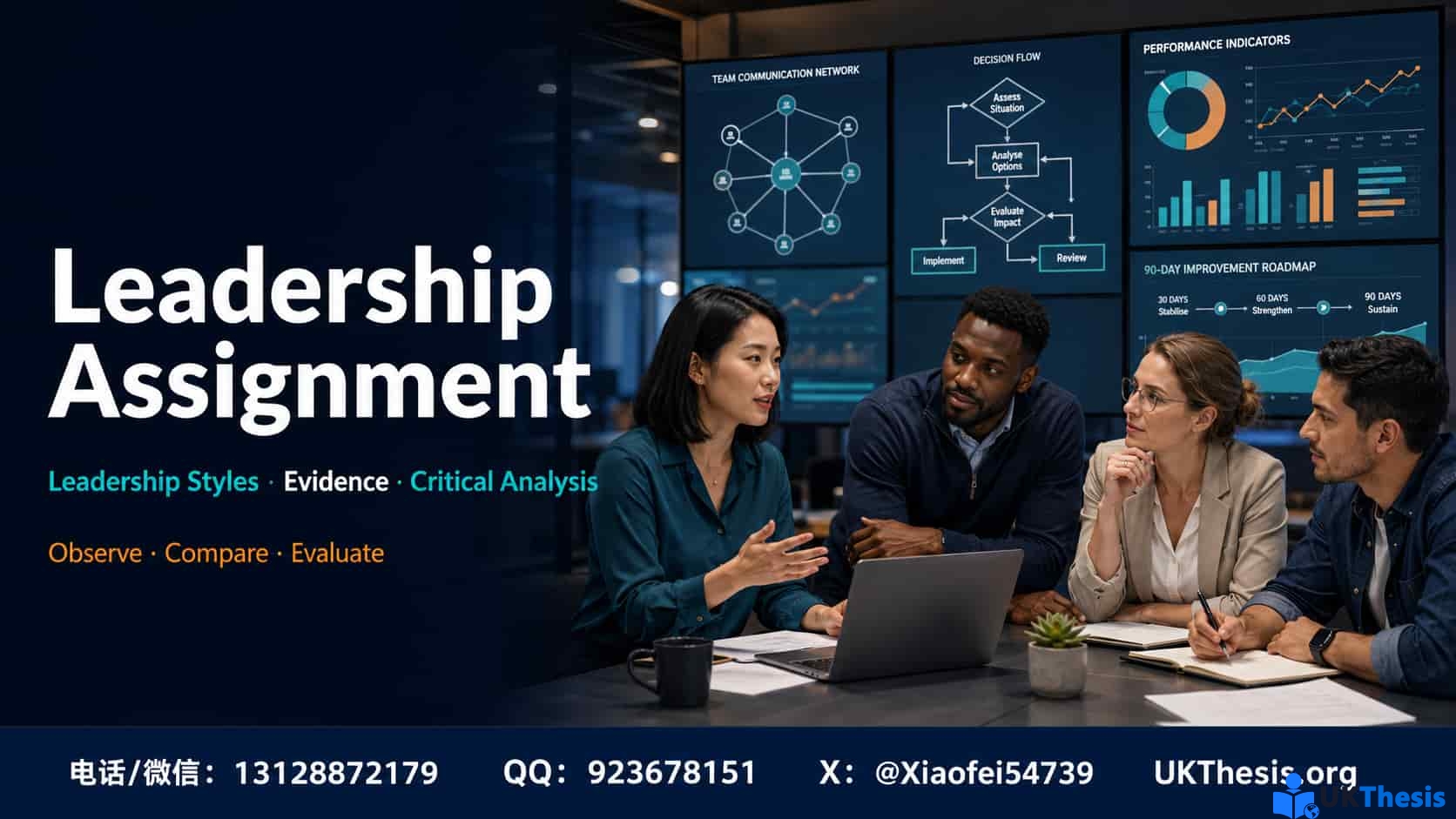 Leadership Assignment写作指南——领导风格、案例证据与Critical Analysis