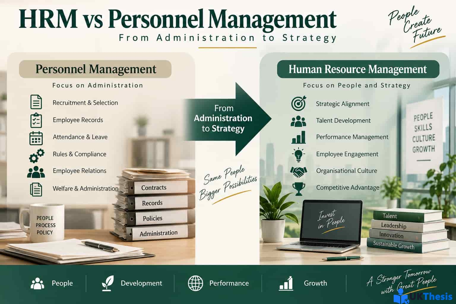 HRM vs Personnel Management Essay范例