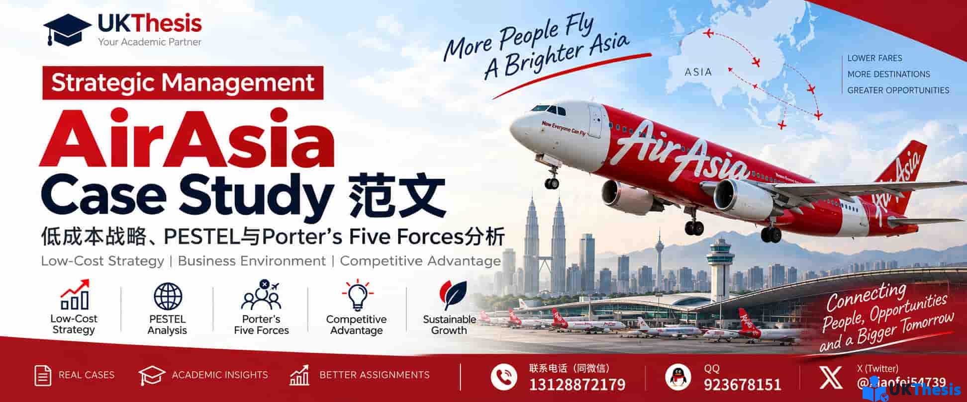 AirAsia Strategic Management Case Study范文与商业战略分析 AirAsia Strategic Management Case Study范文与商业战略分析