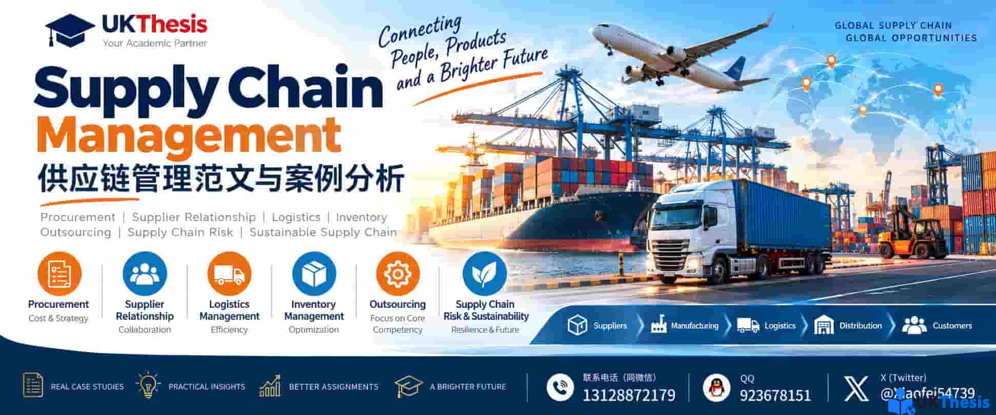 Supply Chain Management供应链管理：Assignment范文、Case Study与供应链案例分析