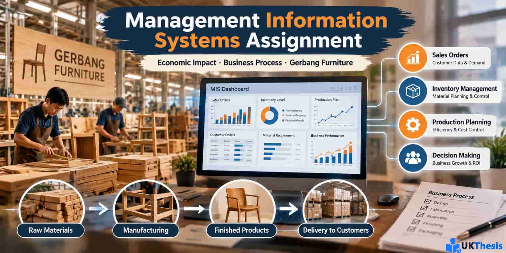 Management Information Systems Assignment范文:Gerbang Furniture信息系统经济影响案例 Management Information Systems Assignment范文:Gerbang Furniture信息系统经济影响案例