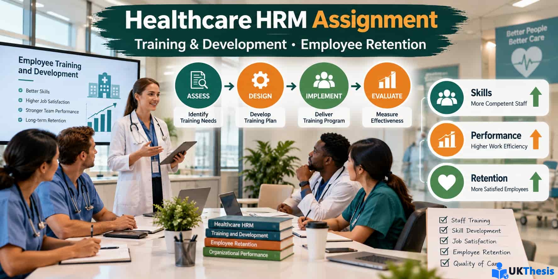 Healthcare HRM Assignment范文:Training and Development与Employee Retention分析 Healthcare HRM Assignment范文:Training and Development与Employee Retention分析