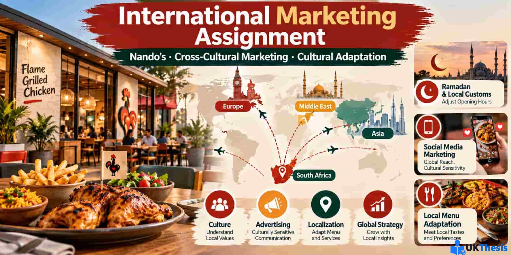 Nando's Cross-Cultural Marketing案例:International Marketing Assignment与Cultural Adaptation分析 Nando's Cross-Cultural Marketing案例:International Marketing Assignment与Cultural Adaptation分析