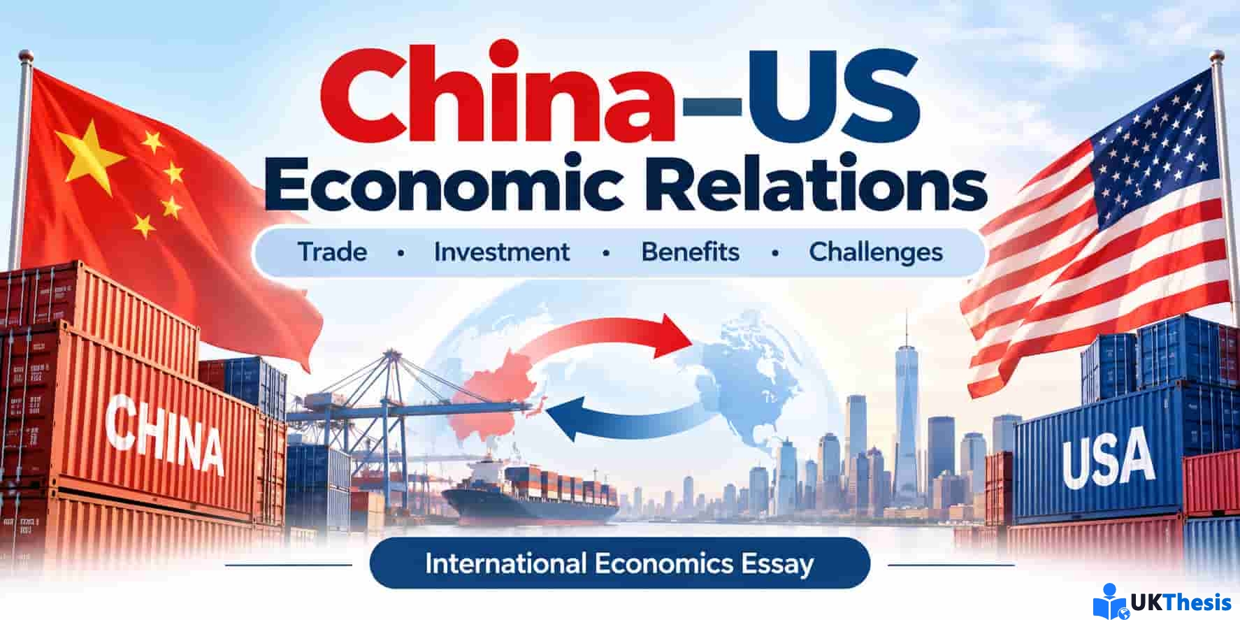 China US Economic Relations Essay范文：中美贸易与International Economics分析