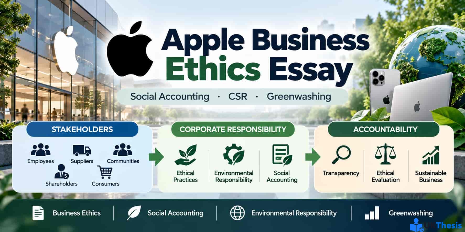 Apple Business Ethics Essay范文:Social Accounting、CSR与Greenwashing案例分析 Apple Business Ethics Essay范文:Social Accounting、CSR与Greenwashing案例分析