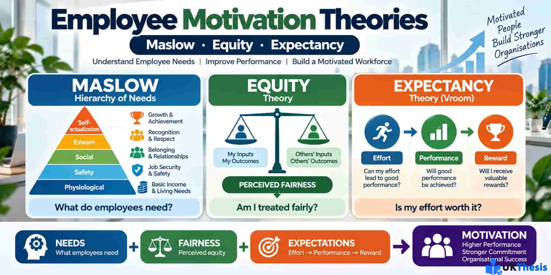 Employee Motivation Theories Essay范文:Maslow、Equity与Expectancy Theory比较 Employee Motivation Theories Essay范文:Maslow、Equity与Expectancy Theory比较