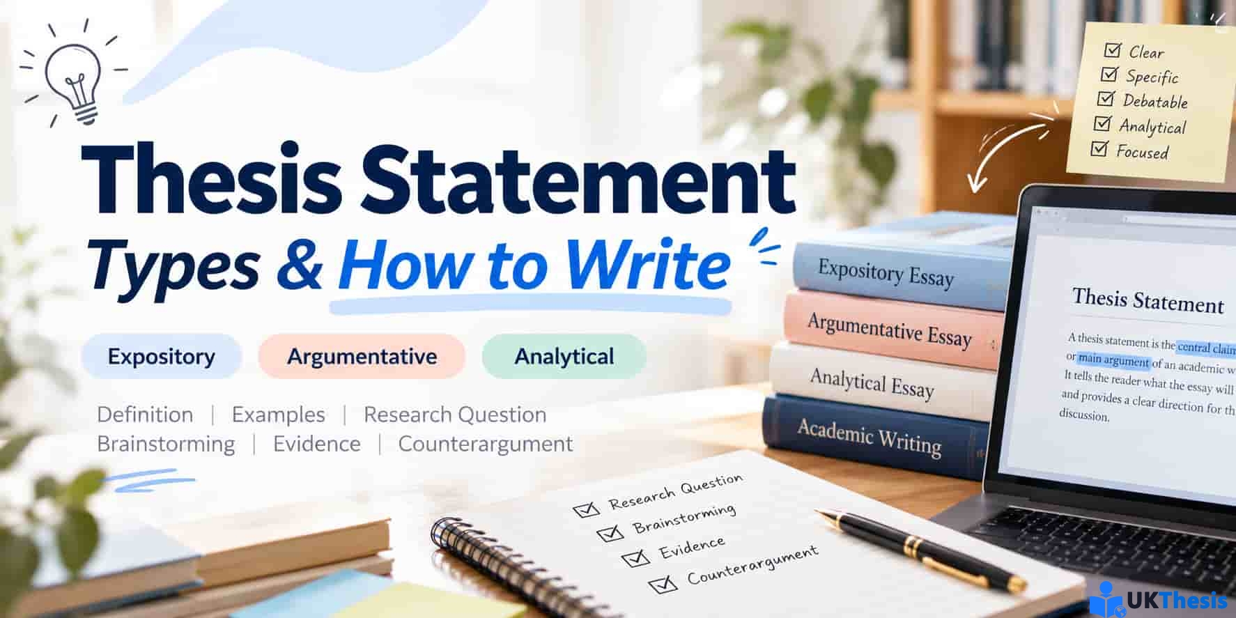 Thesis Statement Types写作指南:Expository、Argumentative与Analytical Essay范例 Thesis Statement Types写作指南:Expository、Argumentative与Analytical Essay范例