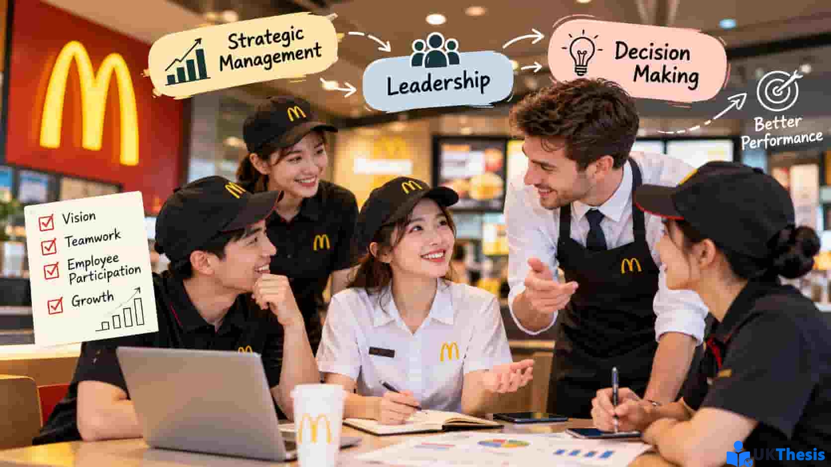 McDonald’s Strategic Management Leadership and Decision Making Essay案例分析 McDonald’s Strategic Management Leadership and Decision Making Essay案例分析