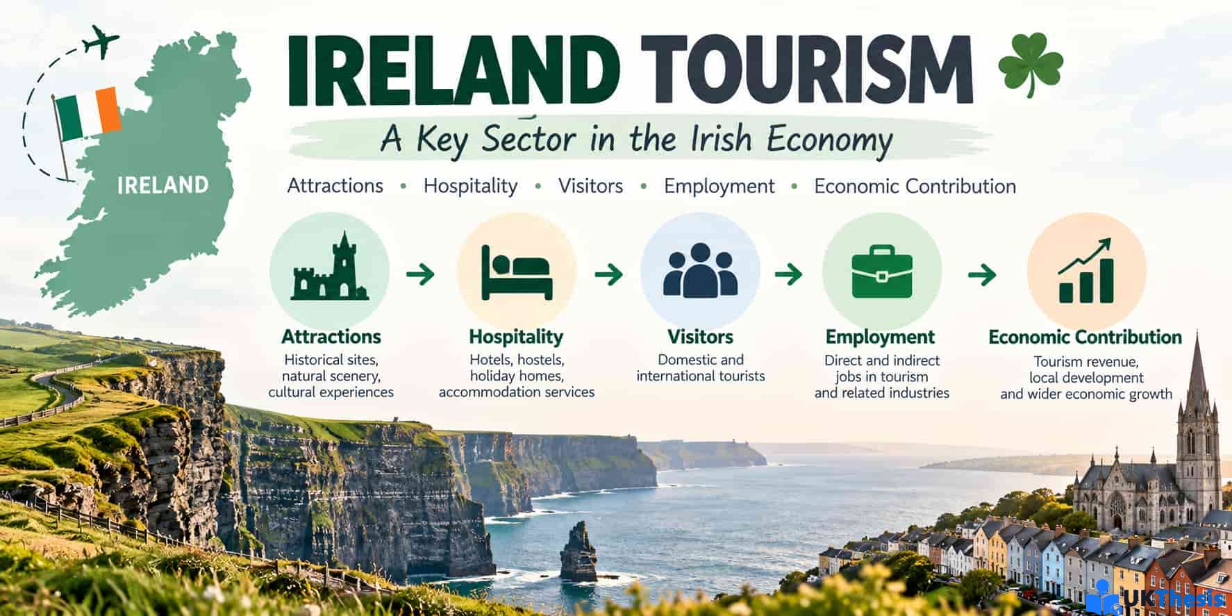 Ireland Tourism Essay范文:Tourism Sector与Irish Economy案例分析 Ireland Tourism Essay范文:Tourism Sector与Irish Economy案例分析