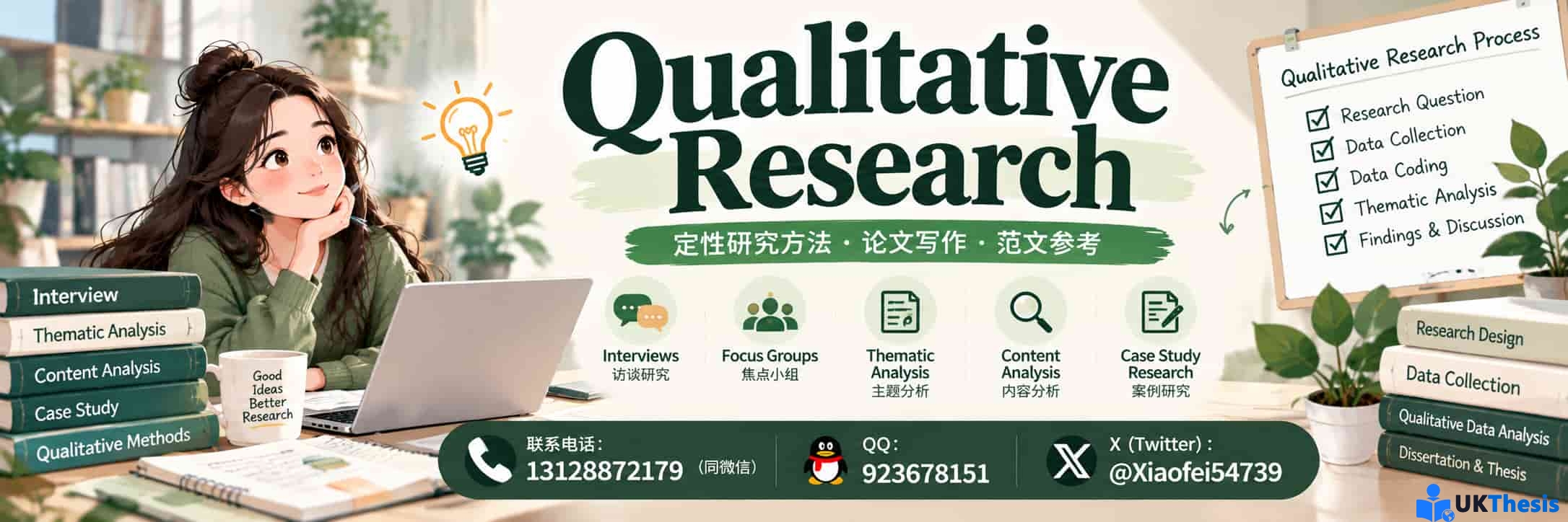 Qualitative Research定性研究方法与论文写作指南|访谈研究与主题分析 Qualitative Research定性研究方法与论文写作指南|访谈研究与主题分析