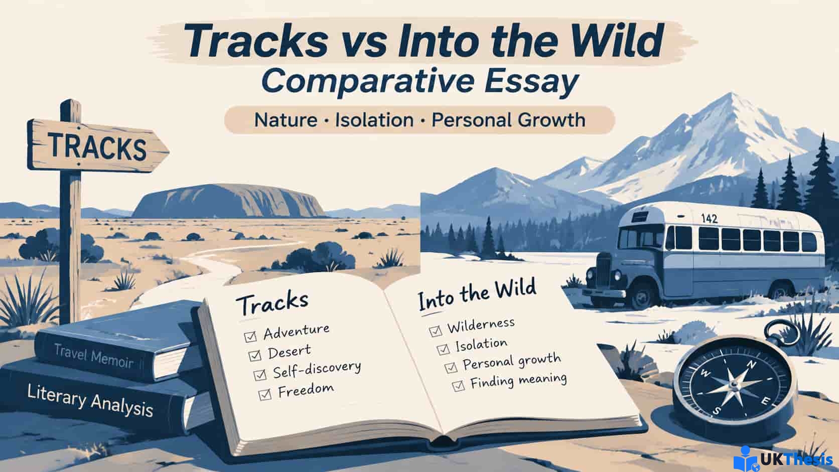 Tracks vs Into the Wild Essay自然与个人成长比较分析范文 Tracks vs Into the Wild Essay自然与个人成长比较分析范文