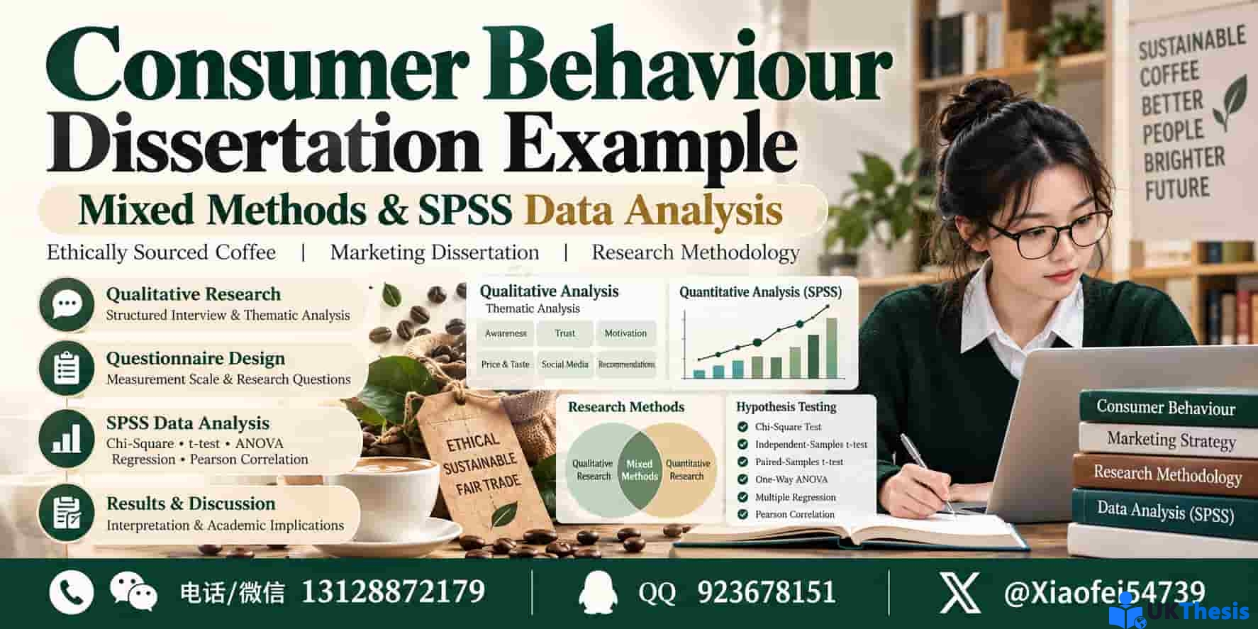 Consumer Behaviour Dissertation Example|Mixed Methods、SPSS Data Analysis与Ethically Sourced Coffee研究范文 Consumer Behaviour Dissertation Example|Mixed Methods、SPSS Data Analysis与Ethically Sourced Coffee研究范文