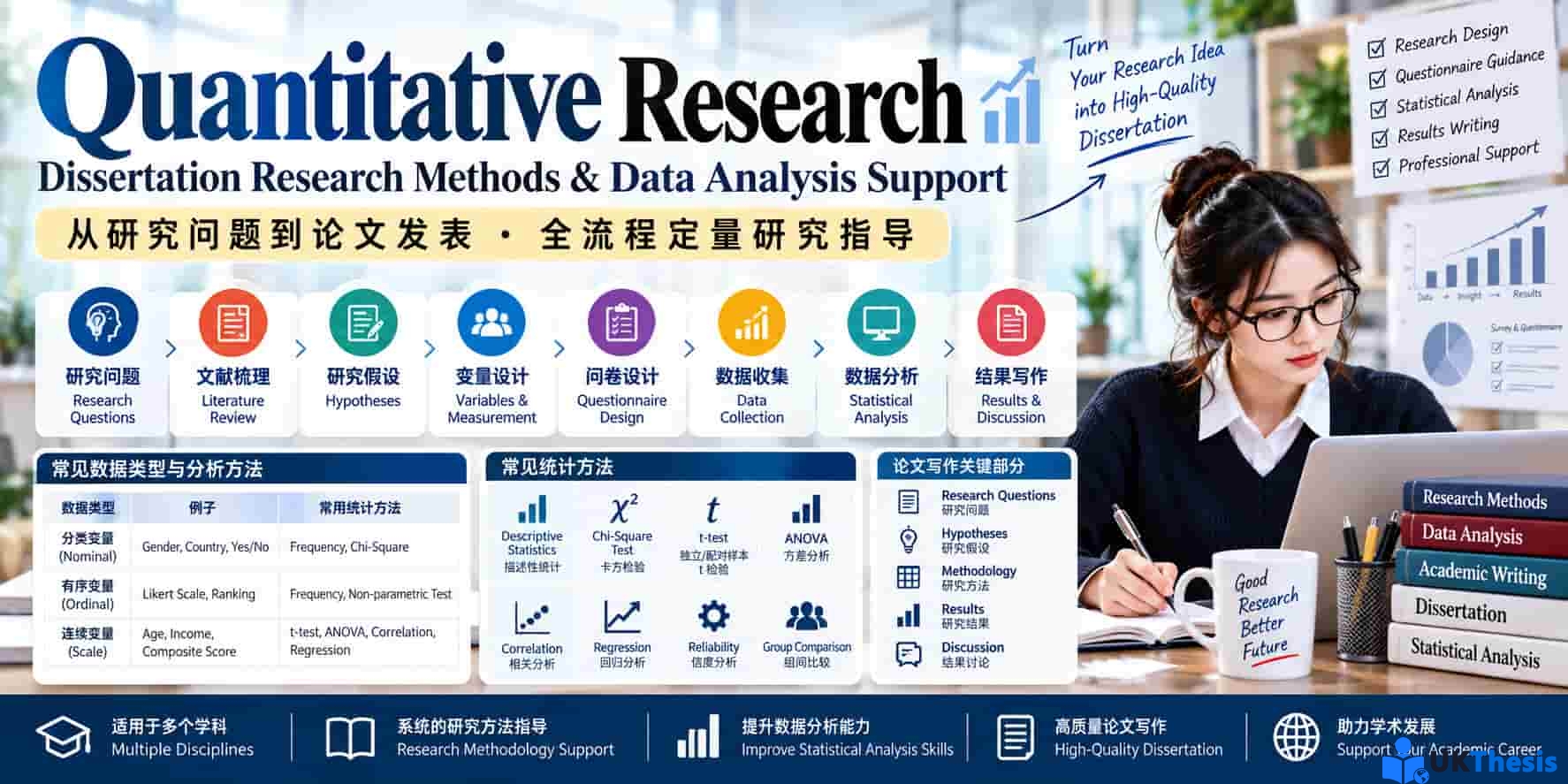 Quantitative Research定量研究|Dissertation Research Methods、Questionnaire与Statistical Data Analysis Quantitative Research定量研究|Dissertation Research Methods、Questionnaire与Statistical Data Analysis